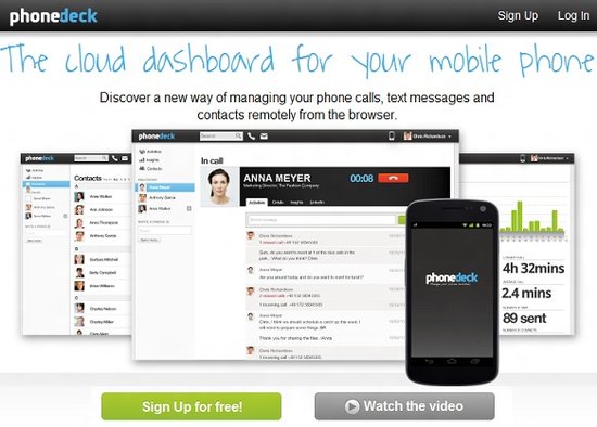 Phonedeck�Ƴ��Ԓ(hu��)��Ϣ�ƶ˹��푪(y��ng)��